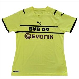 Puma BVB Borussia Dortmund 3rd Cup Womens 2021-22 Soccer Football Jersey Size M